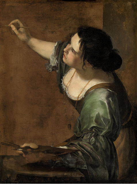 Artemisia Gentileschi, Self-Portrait as La Pittura