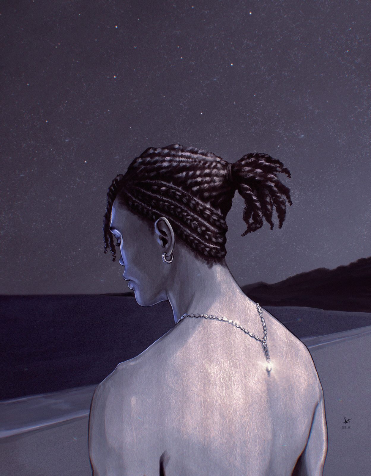 Metallic by Seye Sanyaolu on ArtCabbage